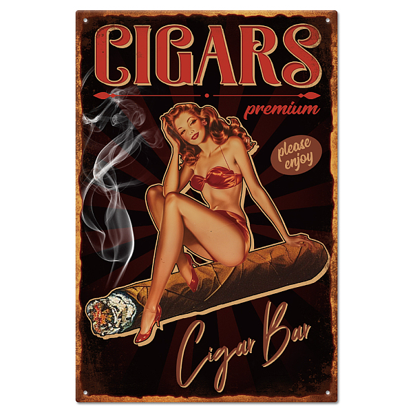 PandaHall Vintage Metal Tin Sign, Iron Wall Decor for Bars, Restaurants, Cafe Pubs, Rectangle, Human, 300x200x0.5mm Iron Human
PandaHall Vintage Metal Tin Sign, Iron Wall Decor for Bars, Restaurants, Cafe Pubs, Rectangle, Human, 300x200x0.5mm Iron Human