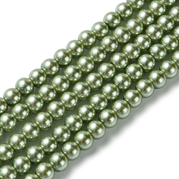 PandaHall Eco-Friendly Dyed Glass Pearl Beads Strands, Grade A, Round, Cotton Cord Threaded, Dark Sea Green, 6mm, Hole: 1.2~1.5mm, about...
PandaHall Eco-Friendly Dyed Glass Pearl Beads Strands, Grade A, Round, Cotton Cord Threaded, Dark Sea Green, 6mm, Hole: 1.2~1.5mm, about...