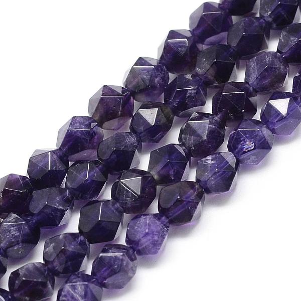 PandaHall Natural Amethyst Beads Strands, Star Cut Round Beads, Faceted, 6~6.5x6mm, Hole: 1mm, about 58pcs/strand, 15.9 inch Amethyst Round
PandaHall Natural Amethyst Beads Strands, Star Cut Round Beads, Faceted, 6~6.5x6mm, Hole: 1mm, about 58pcs/strand, 15.9 inch Amethyst Round
