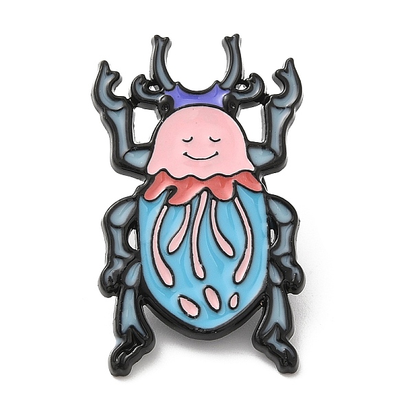 PandaHall Alloy Enamel Pins, Insect Brooches, Electrophoresis Black, Light Salmon, 31x18.5x1.5mm Alloy+Enamel Insects
PandaHall Alloy Enamel Pins, Insect Brooches, Electrophoresis Black, Light Salmon, 31x18.5x1.5mm Alloy+Enamel Insects