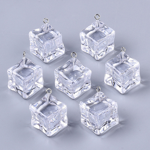 PandaHall Epoxy Resin Pendants, with Platinum Plated Iron Loop, Cube, Clear, 31x27~28mm, Hole: 2mm, Side Length: 17.5~18.5mm Iron+Resin Cube...
PandaHall Epoxy Resin Pendants, with Platinum Plated Iron Loop, Cube, Clear, 31x27~28mm, Hole: 2mm, Side Length: 17.5~18.5mm Iron+Resin Cube...
