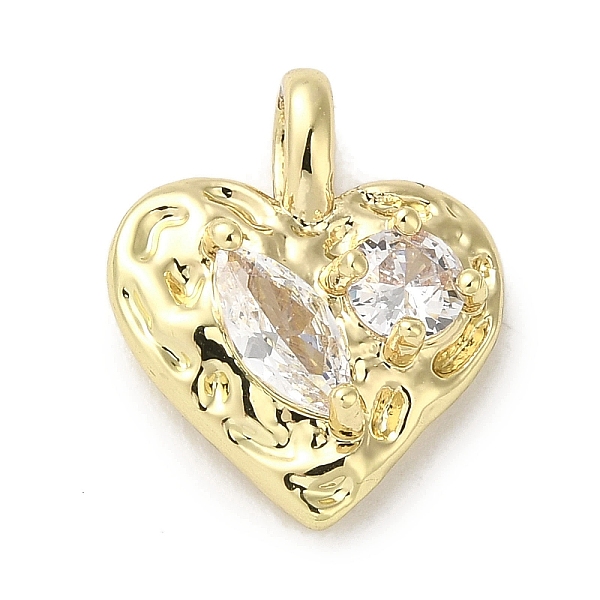 PandaHall Brass Micro Pave Cubic Zirconia Pendants, Heart, Real 14K Gold Plated, 16x13x4.5mm, Hole: 3x2.5mm Brass+Cubic Zirconia Heart Clear
PandaHall Brass Micro Pave Cubic Zirconia Pendants, Heart, Real 14K Gold Plated, 16x13x4.5mm, Hole: 3x2.5mm Brass+Cubic Zirconia Heart Clear