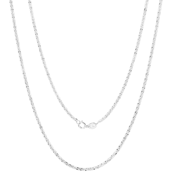 PandaHall Rhodium Plated 925 Sterling Silver Thin Dainty Link Chain Necklace for Women Men, Platinum, 15.75 inch(40cm) Sterling Silver
PandaHall Rhodium Plated 925 Sterling Silver Thin Dainty Link Chain Necklace for Women Men, Platinum, 15.75 inch(40cm) Sterling Silver