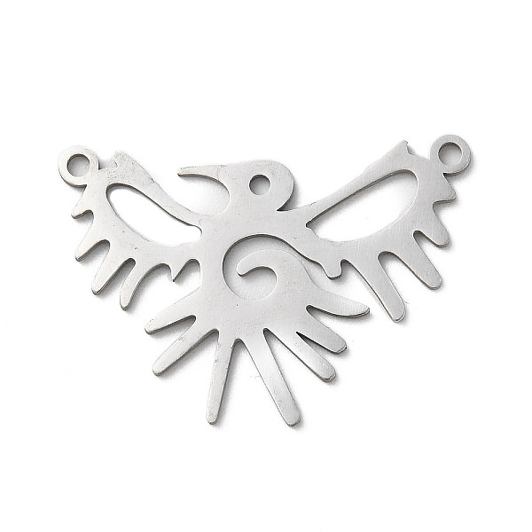 PandaHall 201 Stainless Steel Pendants, Laser Cut, Bird Charm, Stainless Steel Color, 22x32x1mm, Hole: 1.8mm 201 Stainless Steel Bird
PandaHall 201 Stainless Steel Pendants, Laser Cut, Bird Charm, Stainless Steel Color, 22x32x1mm, Hole: 1.8mm 201 Stainless Steel Bird