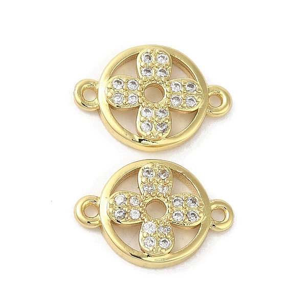 PandaHall Rack Plating Brass Micro Pave Clear Cubic Zirconia Flat Round with Flower Connector Charms, Long-Lasting Plated, Cadmium Free &...
PandaHall Rack Plating Brass Micro Pave Clear Cubic Zirconia Flat Round with Flower Connector Charms, Long-Lasting Plated, Cadmium Free &...
