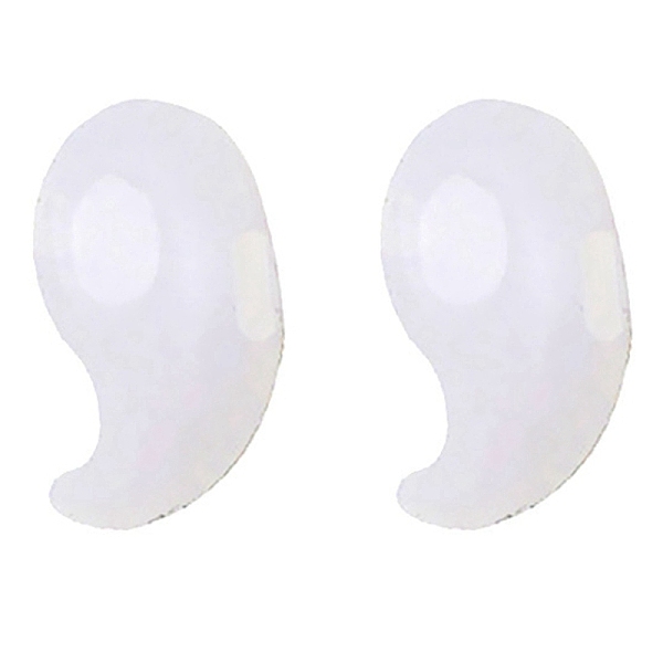 PandaHall Silicone Eyeglasses Ear Grip, Anti Slip Holder, Magatama, White, 18.2x11.8mm, Hole: 5x3mm Silicone White
PandaHall Silicone Eyeglasses Ear Grip, Anti Slip Holder, Magatama, White, 18.2x11.8mm, Hole: 5x3mm Silicone White