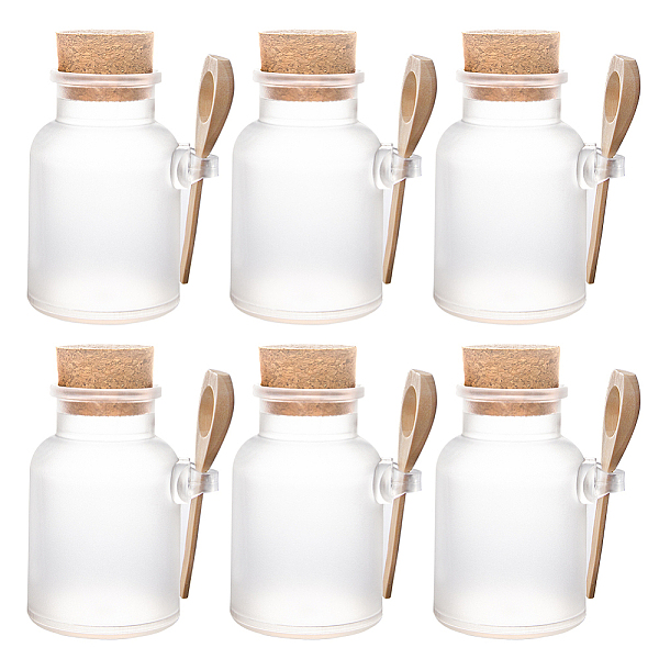PandaHall BENECREAT 6 Pack 100ml Matte Plastic Bath Salt Bottle Jar Empty Kitchen Storage Containers Jars with Cork and Spoon, 1PC Label for..., Clear
PandaHall BENECREAT 6 Pack 100ml Matte Plastic Bath Salt Bottle Jar Empty Kitchen Storage Containers Jars with Cork and Spoon, 1PC Label for..., Clear
