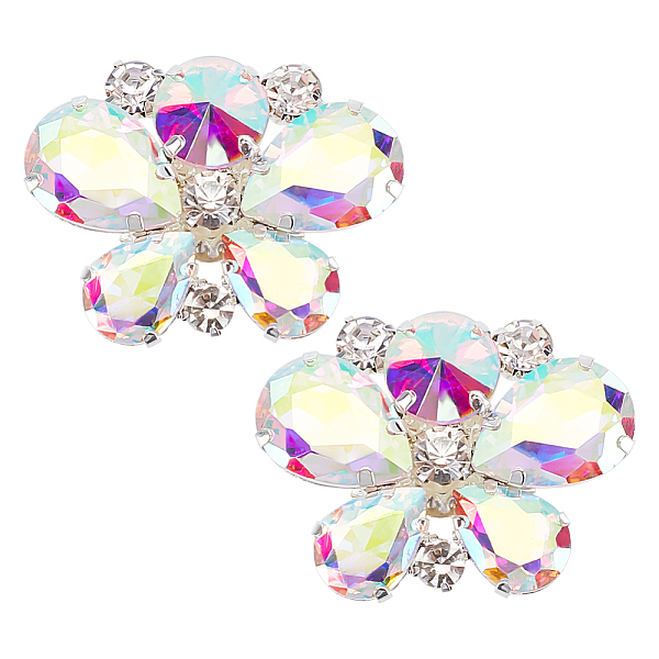 PandaHall 2Pcs Alloy Rhinestone Wedding Shoe Decorations, Detachable Shoe Buckle Clips, Butterfly, Crystal AB, 30x39x13mm Alloy+Rhinestone..., Clear
PandaHall 2Pcs Alloy Rhinestone Wedding Shoe Decorations, Detachable Shoe Buckle Clips, Butterfly, Crystal AB, 30x39x13mm Alloy+Rhinestone..., Clear