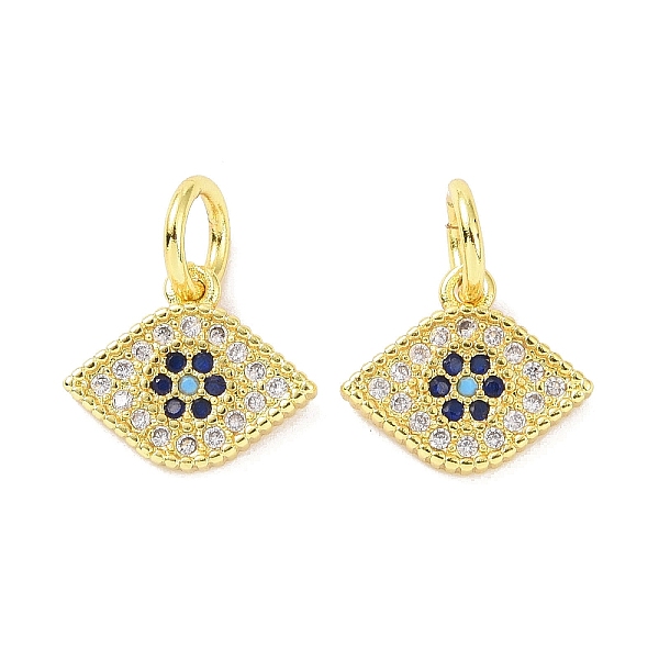 PandaHall Real 18K Gold Plated Brass Micro Pave Cubic Zirconia Pendants, with Jump Ring, Evil Eye Charms, Colorful, 10x12x2mm, Hole: 4mm...
PandaHall Real 18K Gold Plated Brass Micro Pave Cubic Zirconia Pendants, with Jump Ring, Evil Eye Charms, Colorful, 10x12x2mm, Hole: 4mm...