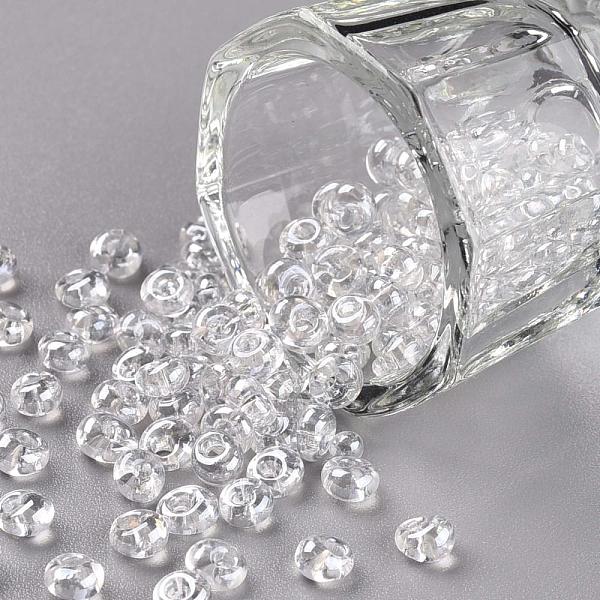PandaHall TOHO Short Magatama Beads, Japanese Seed Beads, (101) Crystal Transparent Luster, 4.5x4x3mm, Hole: 1.2mm, about 450g/bag Glass..., Clear
PandaHall TOHO Short Magatama Beads, Japanese Seed Beads, (101) Crystal Transparent Luster, 4.5x4x3mm, Hole: 1.2mm, about 450g/bag Glass..., Clear