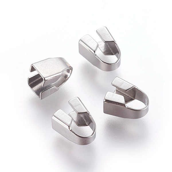 PandaHall 304 Stainless Steel Cord Ends, End Caps, Stainless Steel Color, 8x5x6.5mm, Hole: 4x4mm 304 Stainless Steel
PandaHall 304 Stainless Steel Cord Ends, End Caps, Stainless Steel Color, 8x5x6.5mm, Hole: 4x4mm 304 Stainless Steel