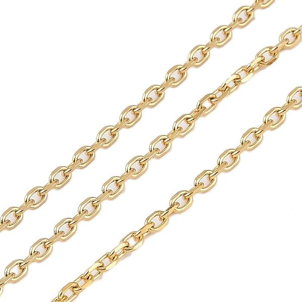 PandaHall Ion Plating(IP) 304 Stainless Steel Link Chains, with Spool, Soldered, Real 18K Gold Plated, 4x2.5x0.5mm, about 32.81 Feet...
PandaHall Ion Plating(IP) 304 Stainless Steel Link Chains, with Spool, Soldered, Real 18K Gold Plated, 4x2.5x0.5mm, about 32.81 Feet...