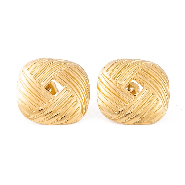 PandaHall Ion Plating(IP) 304 Stainless Steel Stud Earrings for Women, Golden, Square, 19.5x19.5mm 304 Stainless Steel Square
PandaHall Ion Plating(IP) 304 Stainless Steel Stud Earrings for Women, Golden, Square, 19.5x19.5mm 304 Stainless Steel Square