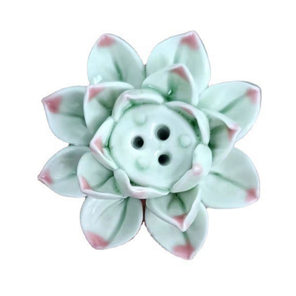 PandaHall Porcelain Incense Burners, Lotus Incense Holders, Home Office Teahouse Zen Buddhist Supplies, Aquamarine, 55x55x28mm Porcelain..., Green
PandaHall Porcelain Incense Burners, Lotus Incense Holders, Home Office Teahouse Zen Buddhist Supplies, Aquamarine, 55x55x28mm Porcelain..., Green