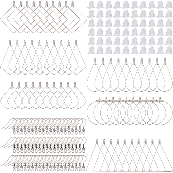 PandaHall SUNNYCLUE 1 Box 60pcs Hoop Earring Making Kit Wire Hoops Wine Glass Charm Pendants with 60pcs Earring Hooks & Ear Nuts for...
PandaHall SUNNYCLUE 1 Box 60pcs Hoop Earring Making Kit Wire Hoops Wine Glass Charm Pendants with 60pcs Earring Hooks & Ear Nuts for...