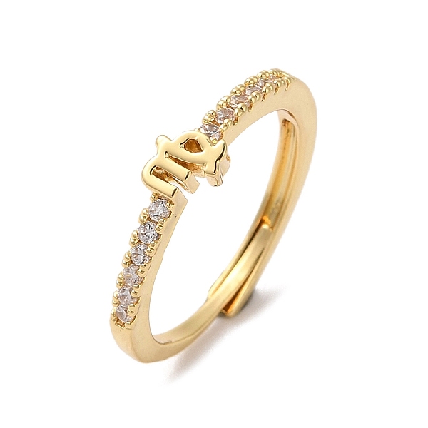 PandaHall Rack Plating Brass Clear Cubic Zirconia Constellation Adjustable Rings for Women, Cadmium Free & Lead Free, Long-Lasting Plated...
PandaHall Rack Plating Brass Clear Cubic Zirconia Constellation Adjustable Rings for Women, Cadmium Free & Lead Free, Long-Lasting Plated...