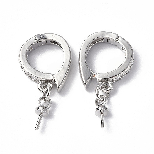 PandaHall Brass Micro Pave Clear Cubic Zirconia Twister Clasps, for Half Drilled Bead, Platinum, 20mm, Clasp: 13x10x3mm, Pendant: 6.5x3mm...
PandaHall Brass Micro Pave Clear Cubic Zirconia Twister Clasps, for Half Drilled Bead, Platinum, 20mm, Clasp: 13x10x3mm, Pendant: 6.5x3mm...