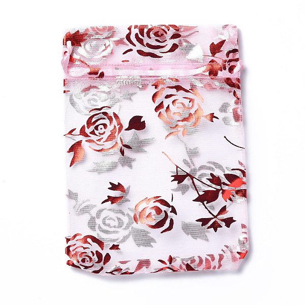 PandaHall Organza Drawstring Jewelry Pouches, Wedding Party Gift Bags, Rectangle with Red Stamping Rose Pattern, Pearl Pink, 15x10x0.11cm...
PandaHall Organza Drawstring Jewelry Pouches, Wedding Party Gift Bags, Rectangle with Red Stamping Rose Pattern, Pearl Pink, 15x10x0.11cm...