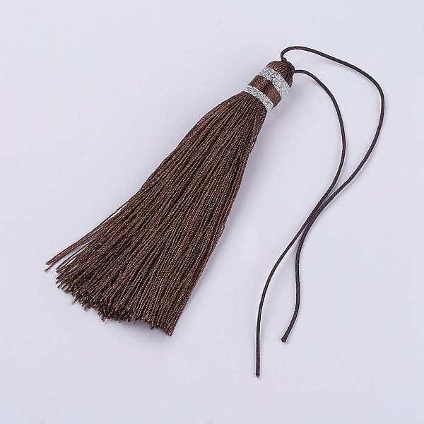 PandaHall Nylon Thread Tassel Big Pendant Decorations, Coconut Brown, 100x10mm Nylon Brown
PandaHall Nylon Thread Tassel Big Pendant Decorations, Coconut Brown, 100x10mm Nylon Brown