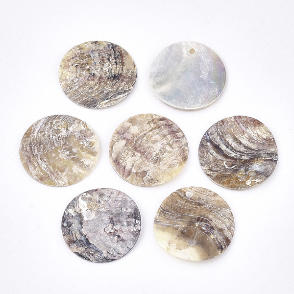 PandaHall Natural Akoya Shell Pendants, Mother of Pearl Shell Pendants, Flat Round, BurlyWood, 20x1~2mm, Hole: 1.1~1.5mm Akoya Shell Flat..., Orange
PandaHall Natural Akoya Shell Pendants, Mother of Pearl Shell Pendants, Flat Round, BurlyWood, 20x1~2mm, Hole: 1.1~1.5mm Akoya Shell Flat..., Orange