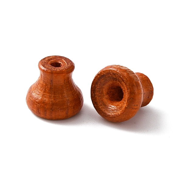 PandaHall Natural Wood Beads, Undyed, Buddhist, Vase Shape, Chocolate, 8.5x7.5mm, Hole: 1.6mm Wood Round Brown
PandaHall Natural Wood Beads, Undyed, Buddhist, Vase Shape, Chocolate, 8.5x7.5mm, Hole: 1.6mm Wood Round Brown