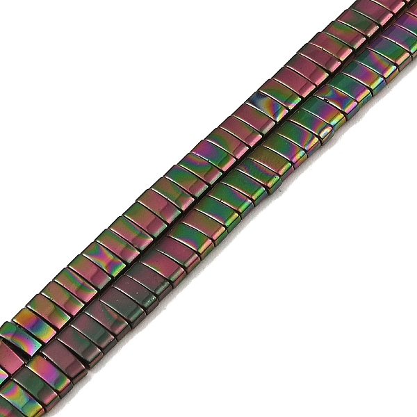 PandaHall Electroplated Non-magnetic Synthetic Hematite Beads Strands, Rectangle, 2-Hole, Rainbow Plated, 5x2x2mm, Hole: 0.8mm, about...
PandaHall Electroplated Non-magnetic Synthetic Hematite Beads Strands, Rectangle, 2-Hole, Rainbow Plated, 5x2x2mm, Hole: 0.8mm, about...