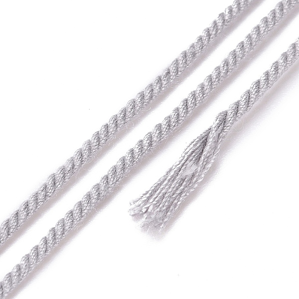 PandaHall Cotton Cord, Braided Rope, with Paper Reel, for Wall Hanging, Crafts, Gift Wrapping, Light Grey, 1.5mm, about 21.87 Yards...
PandaHall Cotton Cord, Braided Rope, with Paper Reel, for Wall Hanging, Crafts, Gift Wrapping, Light Grey, 1.5mm, about 21.87 Yards...