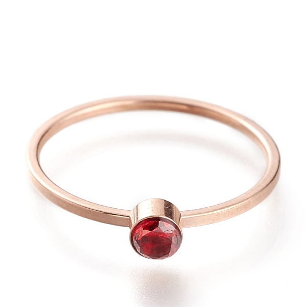 PandaHall 304 Stainless Steel Finger Rings, with Rhinestone, Flat Round, Rose Gold, Siam, US Size 7~7 3/4(17.3~17.9mm) 304 Stainless Steel..., Red
PandaHall 304 Stainless Steel Finger Rings, with Rhinestone, Flat Round, Rose Gold, Siam, US Size 7~7 3/4(17.3~17.9mm) 304 Stainless Steel..., Red