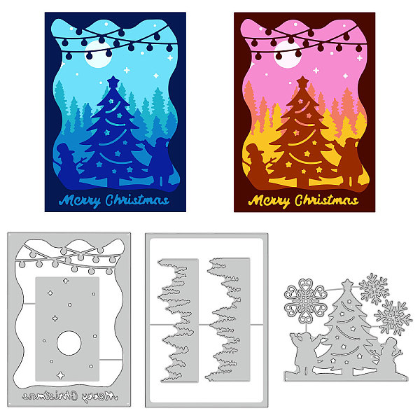 PandaHall GLOBLELAND 3Set 9Pcs Christmas Santa Frame Cutting Dies for DIY Scrapbooking Metal Merry Christmas Frame Die Cuts Embossing...
PandaHall GLOBLELAND 3Set 9Pcs Christmas Santa Frame Cutting Dies for DIY Scrapbooking Metal Merry Christmas Frame Die Cuts Embossing...