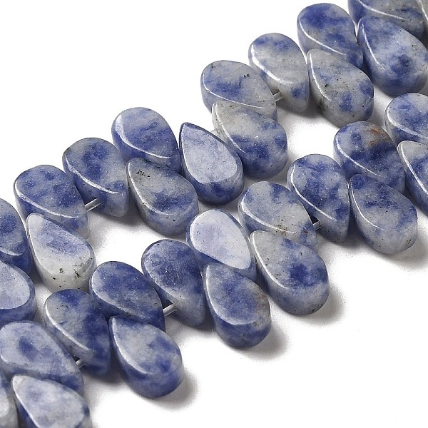 PandaHall Natural Blue Spot Jasper Beads Strands, Teardrop, Top Drilled, 9~10x5~5.5x3.5~4mm, Hole: 0.7mm, about 40~48pcs/strand, 7.09~7.28''..., Pink
PandaHall Natural Blue Spot Jasper Beads Strands, Teardrop, Top Drilled, 9~10x5~5.5x3.5~4mm, Hole: 0.7mm, about 40~48pcs/strand, 7.09~7.28''..., Pink