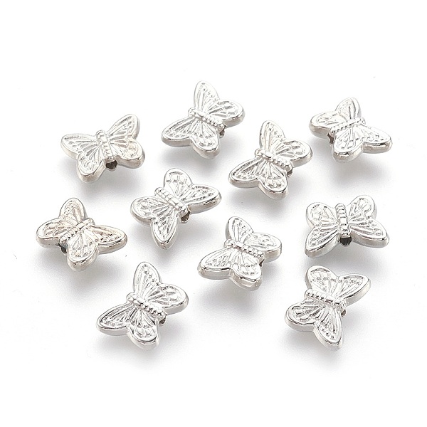 PandaHall CCB Plastic Beads, Butterfly, Platinum, 11x15x5mm, Hole: 2mm Plastic Butterfly
PandaHall CCB Plastic Beads, Butterfly, Platinum, 11x15x5mm, Hole: 2mm Plastic Butterfly