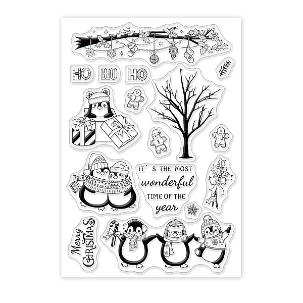 PandaHall PVC Plastic Stamps, for DIY Scrapbooking, Photo Album Decorative, Cards Making, Stamp Sheets, Christmas Themed Pattern...
PandaHall PVC Plastic Stamps, for DIY Scrapbooking, Photo Album Decorative, Cards Making, Stamp Sheets, Christmas Themed Pattern...