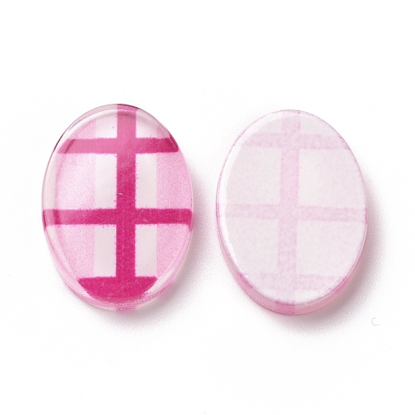 PandaHall Transparent Acrylic Cabochons, for Earrings Accessories, Oval with Tartan Pattern, Cerise, 18.7x13.8x3.3mm Acrylic Oval Red
PandaHall Transparent Acrylic Cabochons, for Earrings Accessories, Oval with Tartan Pattern, Cerise, 18.7x13.8x3.3mm Acrylic Oval Red