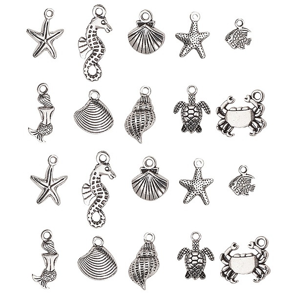 PandaHall Tibetan Style Alloy Pendants, Cadmium Free & Lead Free, Mixed Shapes, Antique Silver, 15x13x2mm, Hole: 2mm, 50pcs/Box Alloy Mixed...
PandaHall Tibetan Style Alloy Pendants, Cadmium Free & Lead Free, Mixed Shapes, Antique Silver, 15x13x2mm, Hole: 2mm, 50pcs/Box Alloy Mixed...