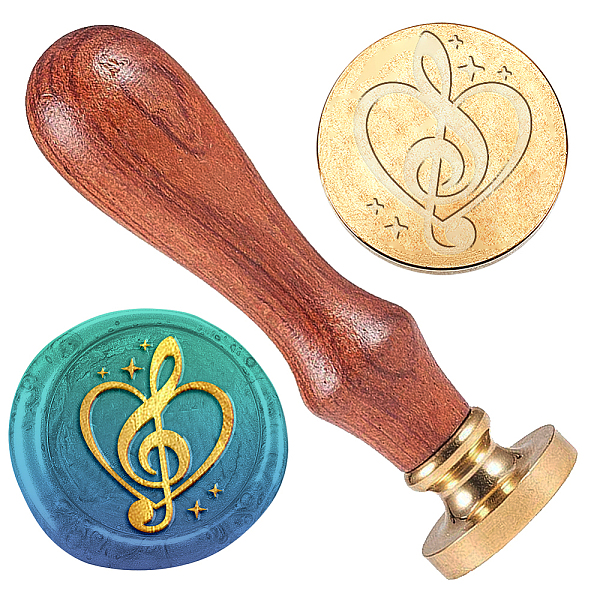PandaHall DELORIGIN Music Notes Wax Seal Stamp Embossed Stamp Sealing Removable 1" Brass Wax Seal Stamp Head with Wooden Handle Wedding...
PandaHall DELORIGIN Music Notes Wax Seal Stamp Embossed Stamp Sealing Removable 1" Brass Wax Seal Stamp Head with Wooden Handle Wedding...