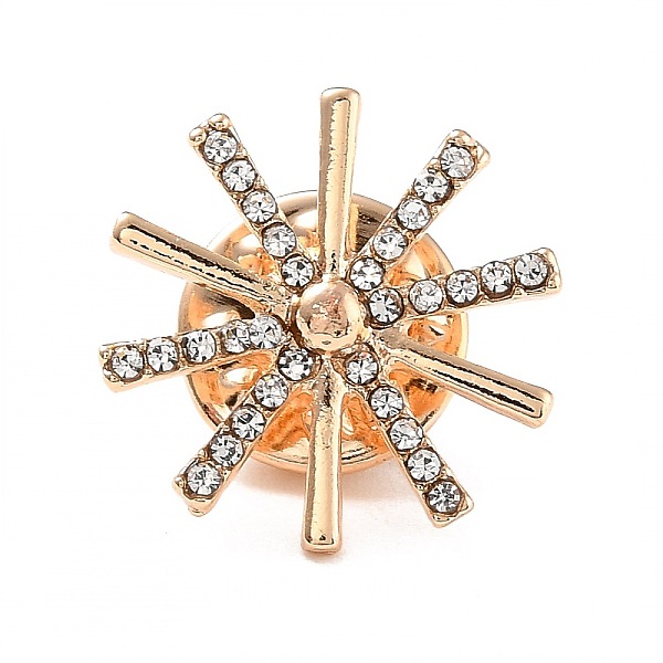 PandaHall Fashion Crystal Rhinestone Brooch, Star Zinc Alloy Lapel Pin for Girl Women Jewelry, Light Gold, 18x11mm, Pin: 1.2mm...
PandaHall Fashion Crystal Rhinestone Brooch, Star Zinc Alloy Lapel Pin for Girl Women Jewelry, Light Gold, 18x11mm, Pin: 1.2mm...