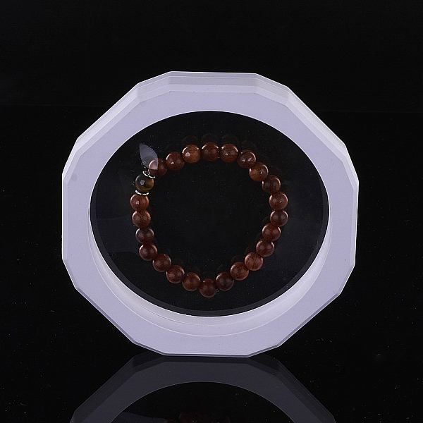 PandaHall Plastic Frame Stands, with Transparent Membrane, For Ring, Pendant, Bracelet Jewelry Display, Octagon, White, 127x20mm Plastic...
PandaHall Plastic Frame Stands, with Transparent Membrane, For Ring, Pendant, Bracelet Jewelry Display, Octagon, White, 127x20mm Plastic...
