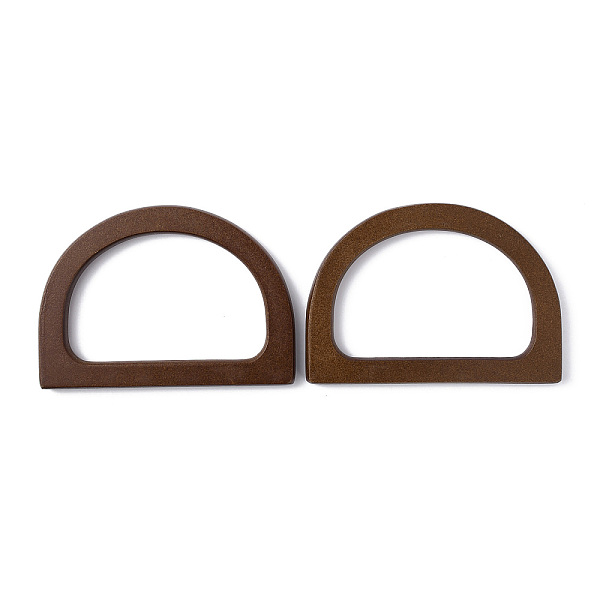 PandaHall Wood Bag Handles, Letter D Shape, Coconut Brown, 12x8.5x0.93cm, Inner Diameter: 6x9cm Wood
PandaHall Wood Bag Handles, Letter D Shape, Coconut Brown, 12x8.5x0.93cm, Inner Diameter: 6x9cm Wood