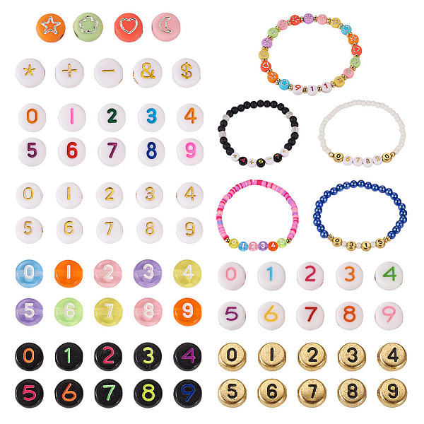 PandaHall Cheriswelry 800Pcs 8 Style Opaque Acrylic Beads, Flat Round, Mixed Color, 7x3~4mm, Hole: 1.2~2mm, 100pcs/style Acrylic Flat Round
PandaHall Cheriswelry 800Pcs 8 Style Opaque Acrylic Beads, Flat Round, Mixed Color, 7x3~4mm, Hole: 1.2~2mm, 100pcs/style Acrylic Flat Round