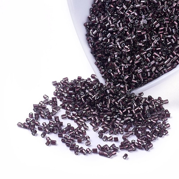 PandaHall MGB Matsuno Glass Beads, Japanese Seed Beads, 11/0 Silver Lined Glass Round Hole Hexagon Two Cut Seed Beads, Purple, 2x1.5mm, Hole...
PandaHall MGB Matsuno Glass Beads, Japanese Seed Beads, 11/0 Silver Lined Glass Round Hole Hexagon Two Cut Seed Beads, Purple, 2x1.5mm, Hole...