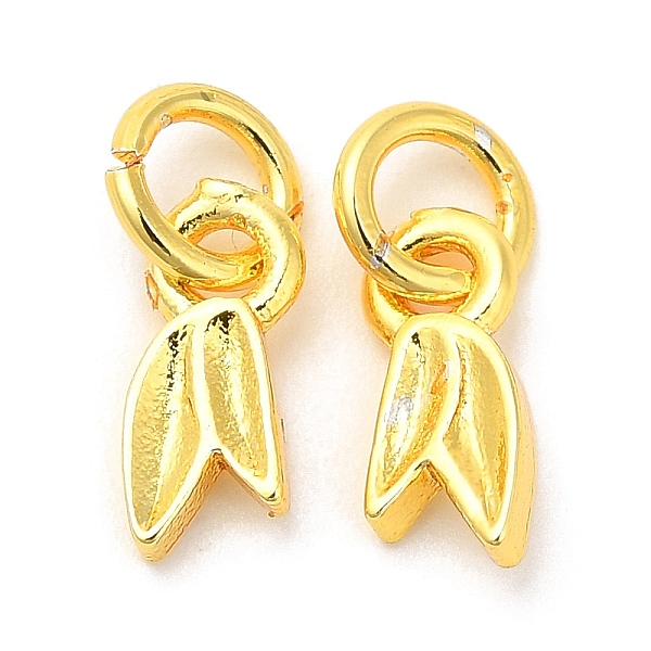 PandaHall Eco-Friendly Rack Plating Brass Charms, with Jump Ring, Long-Lasting Plated, Lead Free & Cadmium Free, Leaf Charm, Real 18K Gold...
PandaHall Eco-Friendly Rack Plating Brass Charms, with Jump Ring, Long-Lasting Plated, Lead Free & Cadmium Free, Leaf Charm, Real 18K Gold...