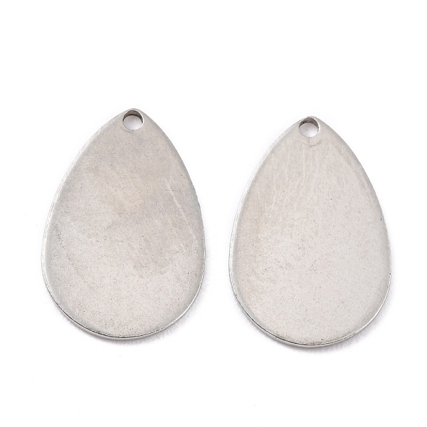 PandaHall 201 Stainless Steel Pendants, Teardrop, Stainless Steel Color, 17x11.5x0.8mm, Hole: 1.2mm 201 Stainless Steel Teardrop
PandaHall 201 Stainless Steel Pendants, Teardrop, Stainless Steel Color, 17x11.5x0.8mm, Hole: 1.2mm 201 Stainless Steel Teardrop