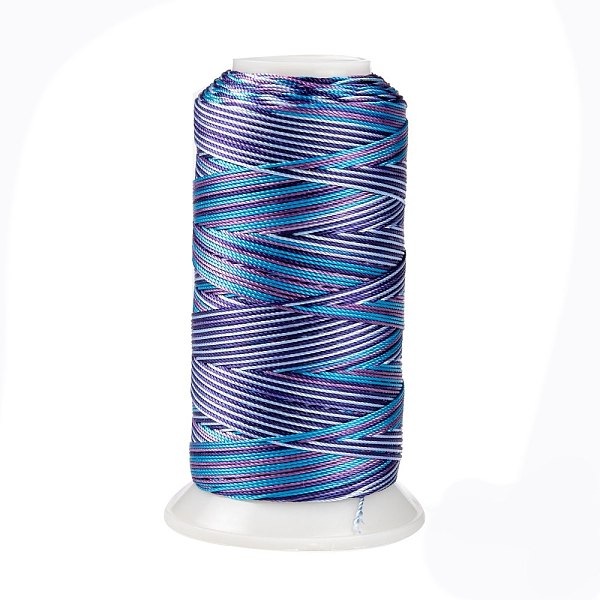 PandaHall Segment Dyed Round Polyester Sewing Thread, for Hand & Machine Sewing, Tassel Embroidery, Royal Blue, 3-Ply 0.2mm, about...
PandaHall Segment Dyed Round Polyester Sewing Thread, for Hand & Machine Sewing, Tassel Embroidery, Royal Blue, 3-Ply 0.2mm, about...