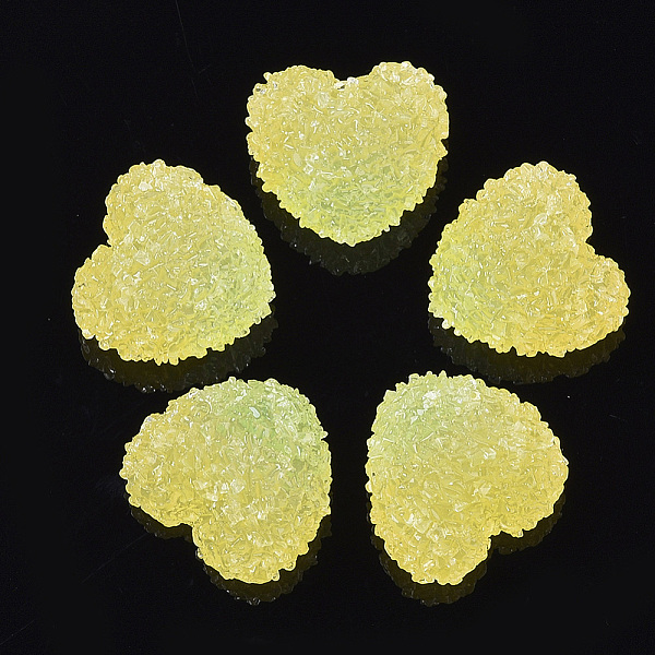 PandaHall Resin Cabochons, Two-tone Heart, Yellow, 15.5~16.5x16~17x10~11mm Resin Heart Yellow
PandaHall Resin Cabochons, Two-tone Heart, Yellow, 15.5~16.5x16~17x10~11mm Resin Heart Yellow