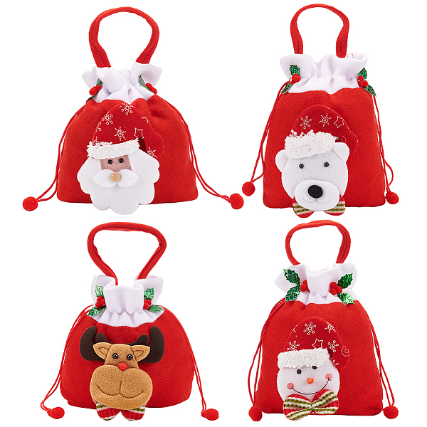 PandaHall BENECREAT 4 Style 3D Drawstring Christmas Bags, Gift Wrapping Bags Red Treat Pouch Bags for Birthdays, Gift Decoration, Arts and...
PandaHall BENECREAT 4 Style 3D Drawstring Christmas Bags, Gift Wrapping Bags Red Treat Pouch Bags for Birthdays, Gift Decoration, Arts and...