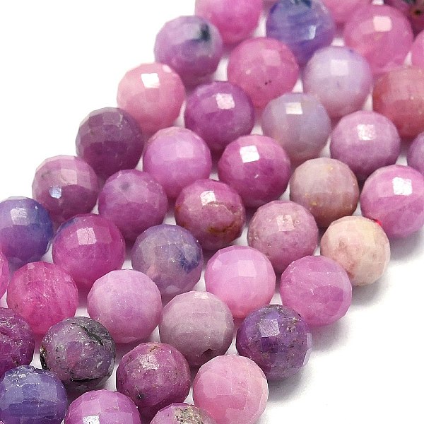 PandaHall Natural Ruby Beads Strands, Faceted, Round, 7.5~8mm, Hole: 0.8mm, about 49~50pcs/strand, 15.28~15.35 inch(38.8~39cm) Ruby Round
PandaHall Natural Ruby Beads Strands, Faceted, Round, 7.5~8mm, Hole: 0.8mm, about 49~50pcs/strand, 15.28~15.35 inch(38.8~39cm) Ruby Round