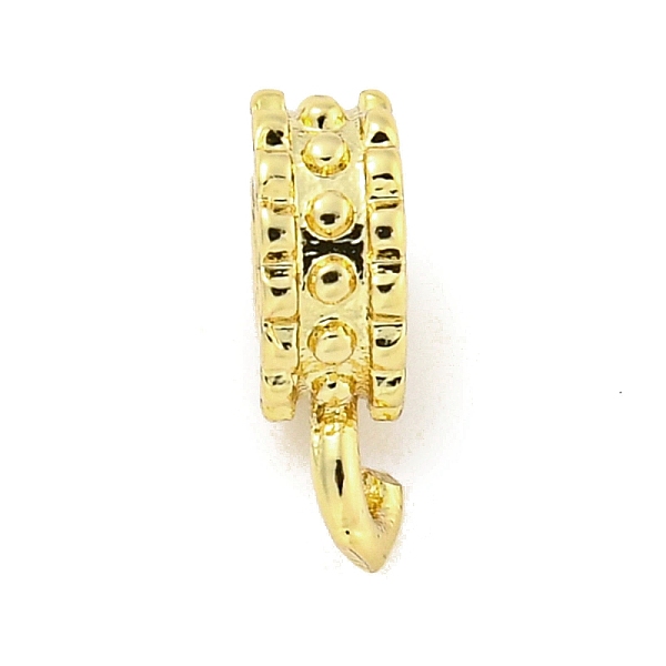 PandaHall Rack Plating Brass Tube Bails, Loop Bails, Long-Lasting Plated, Lead Free & Cadmium Free, Real 18K Gold Plated, 9.5x6.5x3mm, Hole...
PandaHall Rack Plating Brass Tube Bails, Loop Bails, Long-Lasting Plated, Lead Free & Cadmium Free, Real 18K Gold Plated, 9.5x6.5x3mm, Hole...