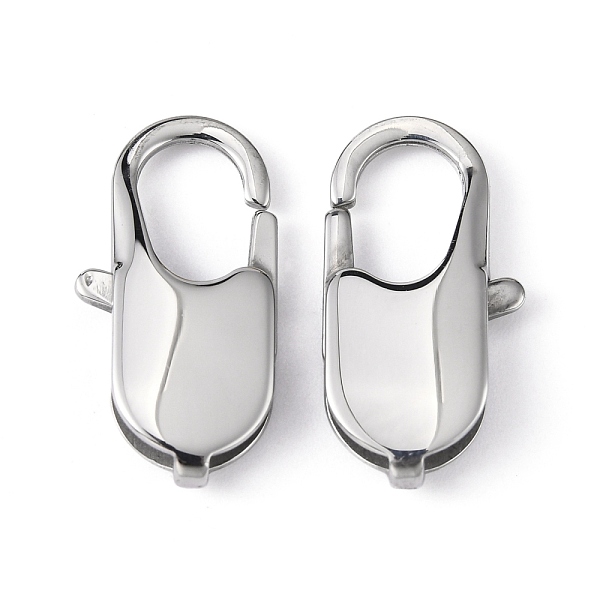 PandaHall 201 Stainless Steel Lobster Claws Key Clasps, Stainless Steel Color, 23x12x3.5mm, Hole: 9x6mm 201 Stainless Steel Others
PandaHall 201 Stainless Steel Lobster Claws Key Clasps, Stainless Steel Color, 23x12x3.5mm, Hole: 9x6mm 201 Stainless Steel Others