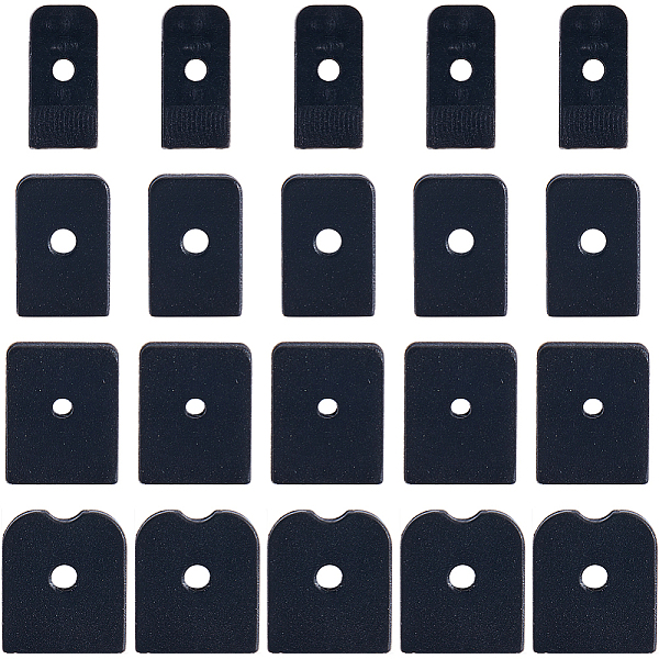 PandaHall Gorgecraft 120Pcs 4 Style Resin Boning Caps for Wedding Dress, Boning Tip Covers, DIY Sewing Supplies, Rectangle, Black...
PandaHall Gorgecraft 120Pcs 4 Style Resin Boning Caps for Wedding Dress, Boning Tip Covers, DIY Sewing Supplies, Rectangle, Black...