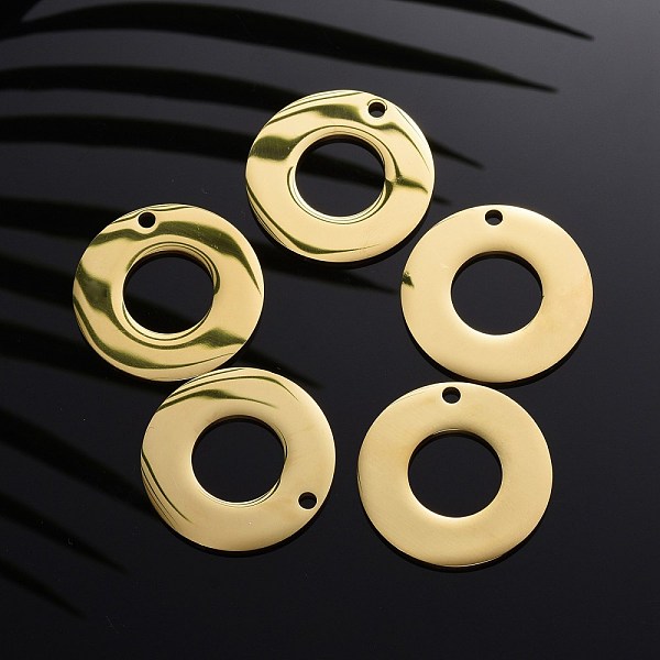 PandaHall 304 Stainless Steel Pendants, Manual Polishing, Blank Stamping Tags, Circle Ring, Golden, 30x1.8mm, Hole: 1.6mm 304 Stainless...
PandaHall 304 Stainless Steel Pendants, Manual Polishing, Blank Stamping Tags, Circle Ring, Golden, 30x1.8mm, Hole: 1.6mm 304 Stainless...